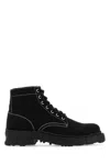 Miharayasuhiro Maison Mihara Yasuhiro Black Canvas Ankle Boots