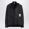 Miharayasuhiro Maison Mihara Yasuhiro Double-layered Shirt Jacket In Black