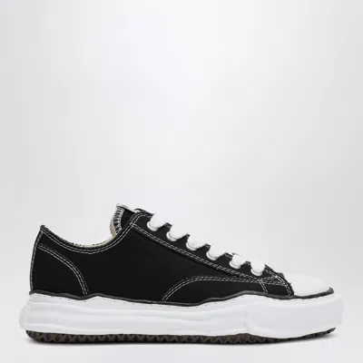 Miharayasuhiro Maison Mihara Yasuhiro Black Peterson Low Sneakers In Canvas