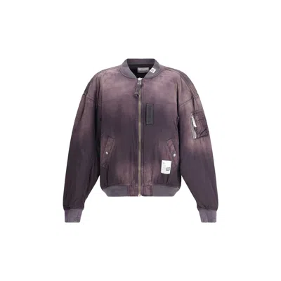 Miharayasuhiro Maison Mihara Yasuhiro Black Rayon Men's Bomber