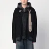 Miharayasuhiro Maison Mihara Yasuhiro Black Three Layer Jacket In Gray