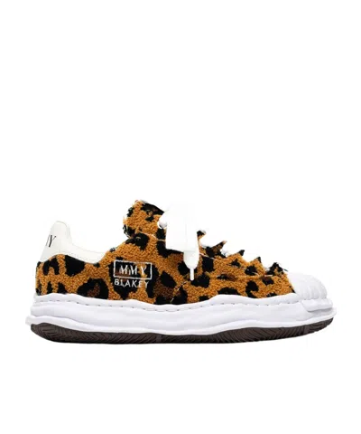 Miharayasuhiro Maison Mihara Yasuhiro Blakey Og Animal Chenille Low-top Sneakers In Pattern