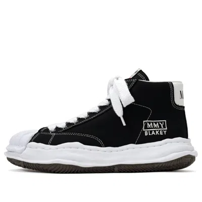 Miharayasuhiro Maison Mihara Yasuhiro Blakey Og Sole Canvas High-top Sneaker 'black'