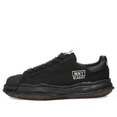 Miharayasuhiro Maison Mihara Yasuhiro Blakey Og Sole Canvas Low-top Sneaker 'black'