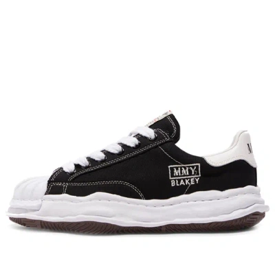 Miharayasuhiro Maison Mihara Yasuhiro Blakey Og Sole Canvas Low-top Sneaker 'black'