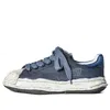 Miharayasuhiro Maison Mihara Yasuhiro Blakey Og Sole Canvas Over Dyed Low 'black' In Gray