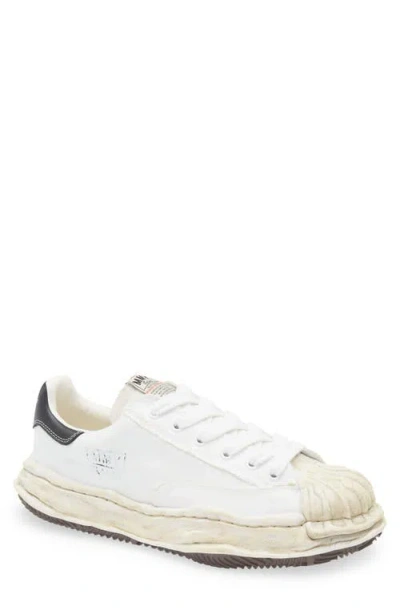 Miharayasuhiro Maison Mihara Yasuhiro Blakey Og Sole Film Canvas Sneaker In White