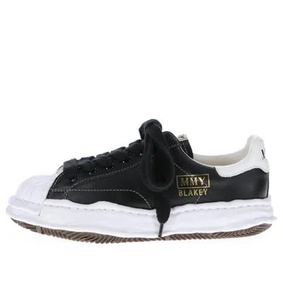 Miharayasuhiro Maison Mihara Yasuhiro Blakey Og Sole Leather Low-top Sneaker 'white Black'