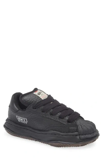 Miharayasuhiro Maison Mihara Yasuhiro Blakey Og Sole Leather Sneaker In Black