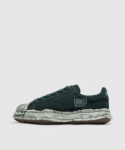 Miharayasuhiro Maison Mihara Yasuhiro Blakey Og Sole Suede Sneaker In Green