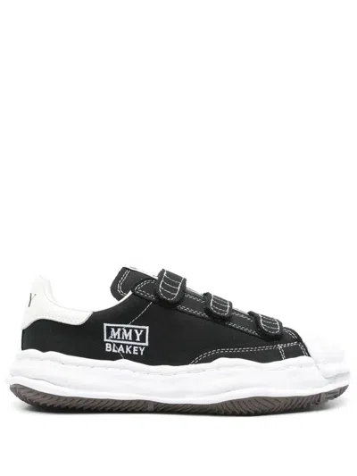 Miharayasuhiro Maison Mihara Yasuhiro Blakey Original Sole Canvas Low-top Sneakers Shoes In Black