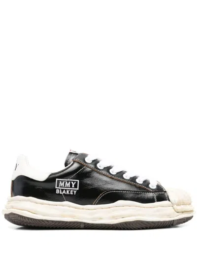 Miharayasuhiro Maison Mihara Yasuhiro Blakey Og Sole Puffer Canvas Sneaker In Black