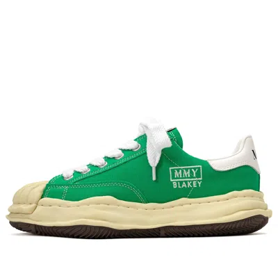 Miharayasuhiro Maison Mihara Yasuhiro Blakey Vl Og Sole Canvas Low-top Sneaker 'green'