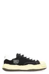 Miharayasuhiro Maison Mihara Yasuhiro Black Canvas Blakey Low Top Sneakers In Black