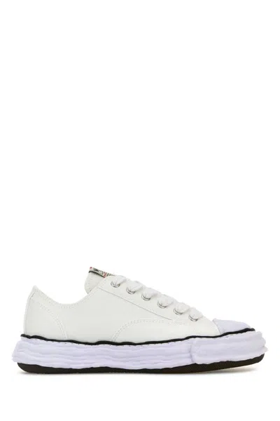 Miharayasuhiro Maison Mihara Yasuhiro Canvas Low-top Sneaker In White
