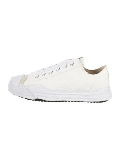 Pre-owned Miharayasuhiro Maison Mihara Yasuhiro Canvas Sneakers In White