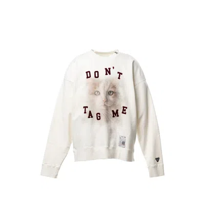 Miharayasuhiro Maison Mihara Yasuhiro Cat Print Graphic Sweatshirt In Multi