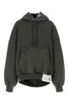 Miharayasuhiro Maison Mihara Yasuhiro Charcoal Cotton Oversize Sweatshirt In Gray