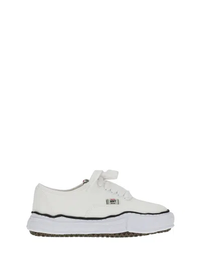 Miharayasuhiro Maison Mihara Yasuhiro Cotton Canvas Low-top Sneaker In White