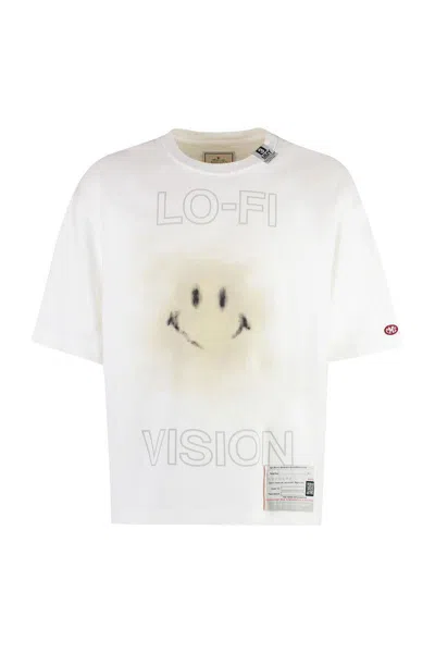Miharayasuhiro Maison Mihara Yasuhiro Cotton Crew-neck T-shirt In White
