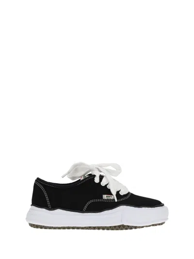 Miharayasuhiro Maison Mihara Yasuhiro Cotton Low-top Sneakers In Black