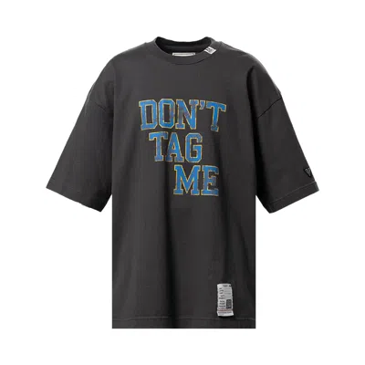 Pre-owned Miharayasuhiro Maison Mihara Yasuhiro Don't Tag Me Printed Tee 'black' | Men's Size 48