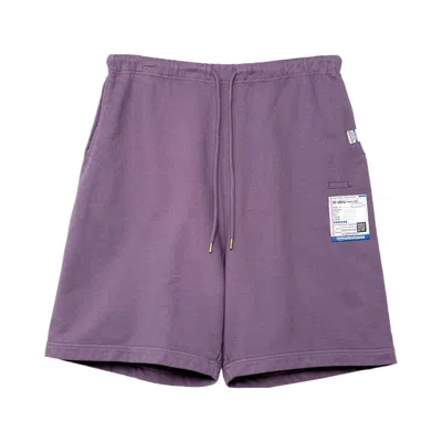 Pre-owned Miharayasuhiro Maison Mihara Yasuhiro Embroidery Wide Shorts 'purple' | Men's Size 48
