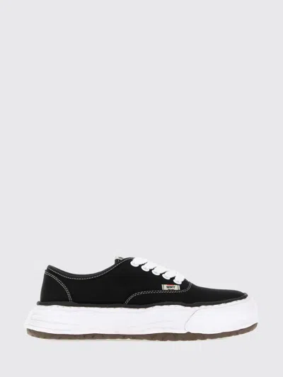 Miharayasuhiro Maison Mihara Yasuhiro Eric Low-top Cotton Canvas Trainers With Platform Sole In Black