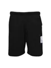 Miharayasuhiro Maison Mihara Yasuhiro French Terry Easy Shorts Black In Black