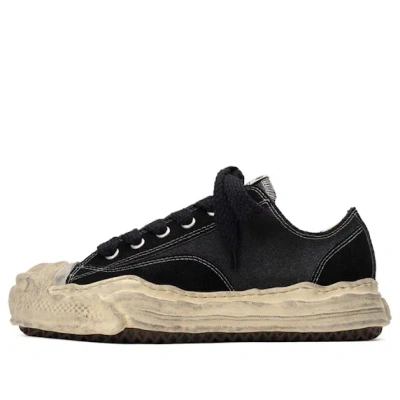 Miharayasuhiro Maison Mihara Yasuhiro Hank Distressed Canvas Low 'black' In Multi