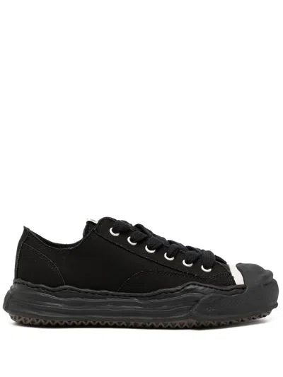 MIHARAYASUHIRO MAISON MIHARA YASUHIRO HANK LOW/ORIGINAL SOLE CANVAS LOW-TOP SNEAKERS