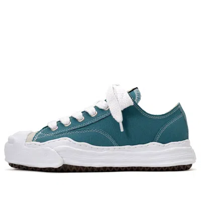 Miharayasuhiro Maison Mihara Yasuhiro Hank Og Sole Canvas Low-top Sneaker 'blue' In Multi