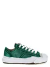 Miharayasuhiro Maison Mihara Yasuhiro Hank Low Brushed Shrink Leather Sneaker In Green