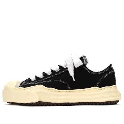 MIHARAYASUHIRO MAISON MIHARA YASUHIRO HANK VL OG SOLE CANVAS LOW-TOP SNEAKER 'BLACK'