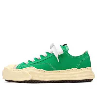 Miharayasuhiro Maison Mihara Yasuhiro Hank Vl Og Sole Canvas Low-top Sneaker 'green'
