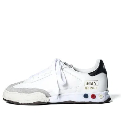 Miharayasuhiro Maison Mihara Yasuhiro Herbie Og Sole Leather Low-top Sneaker 'white'