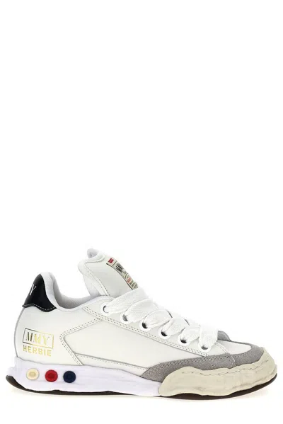 Miharayasuhiro Herbie Low Lace-up Sneakers In White