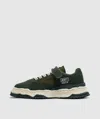 Miharayasuhiro Maison Mihara Yasuhiro Keith Og Sole Canvas Sneaker In Green
