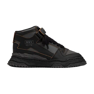 Pre-owned Miharayasuhiro Maison Mihara Yasuhiro Keith Og Sole Leather High 'black Grey' | Men's Size 42