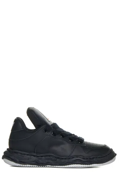 Miharayasuhiro Maison Mihara Yasuhiro Man Sneakers Black Size 8 Leather