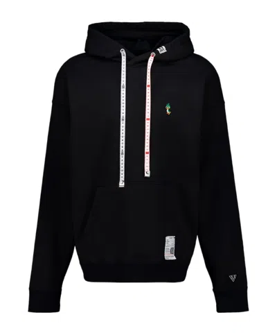 Miharayasuhiro Maison Mihara Yasuhiro Leon Embroidery Hoodie In Black