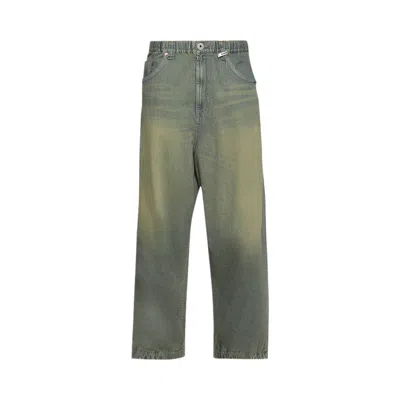 Pre-owned Miharayasuhiro Maison Mihara Yasuhiro Light Wide Jeans 'light Blue' | Men's Size 48