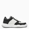 MIHARAYASUHIRO MAISON MIHARA YASUHIRO | LOW WAINE OG WHITE/BLACK LEATHER TRAINER