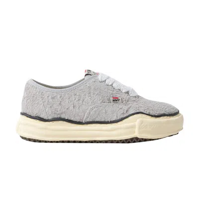 Pre-owned Miharayasuhiro Maison Mihara Yasuhiro Maison Mihara Yasuhiro Baker Og Sole Broken Suede Low 'white' | Men's Size 43