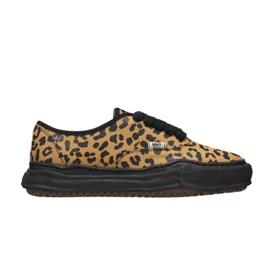 Pre-owned Miharayasuhiro Maison Mihara Yasuhiro Maison Mihara Yasuhiro Baker Og Sole Canvas 'leopard' | Brown | Men's Size 36