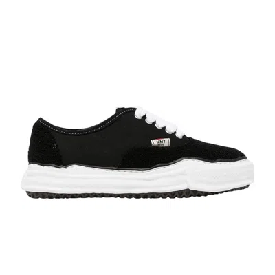 Pre-owned Miharayasuhiro Maison Mihara Yasuhiro Maison Mihara Yasuhiro Baker Og Sole Canvas Low 'black' | Men's Size 39