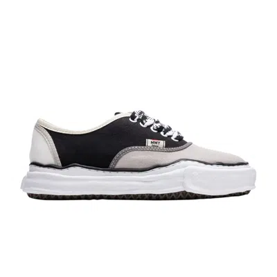 Pre-owned Miharayasuhiro Maison Mihara Yasuhiro Maison Mihara Yasuhiro Baker Og Sole Canvas Low 'black White' | Men's Size 43