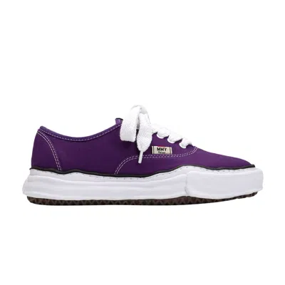 Pre-owned Miharayasuhiro Maison Mihara Yasuhiro Maison Mihara Yasuhiro Baker Og Sole Canvas Low 'purple' | Men's Size 37