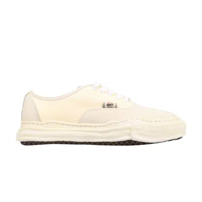 Pre-owned Miharayasuhiro Maison Mihara Yasuhiro Maison Mihara Yasuhiro Baker Og Sole Overdyed Canvas Low 'beige' | Cream | Me