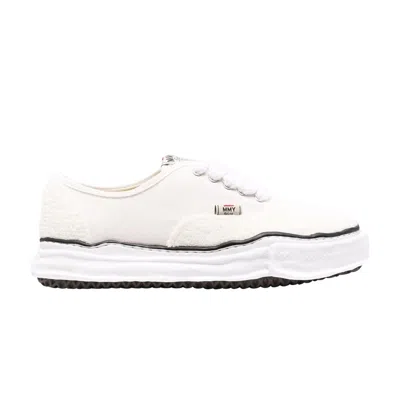 Pre-owned Miharayasuhiro Maison Mihara Yasuhiro Maison Mihara Yasuhiro Baker Og Sole Sagara Embroidery Low 'white' | Men's Si